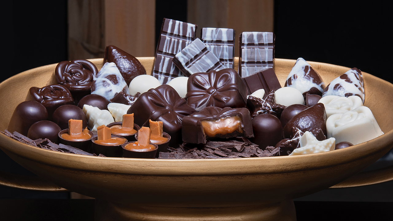 Imagem da receita de Bombom de Caramelo Salgado com Pingo de Leite